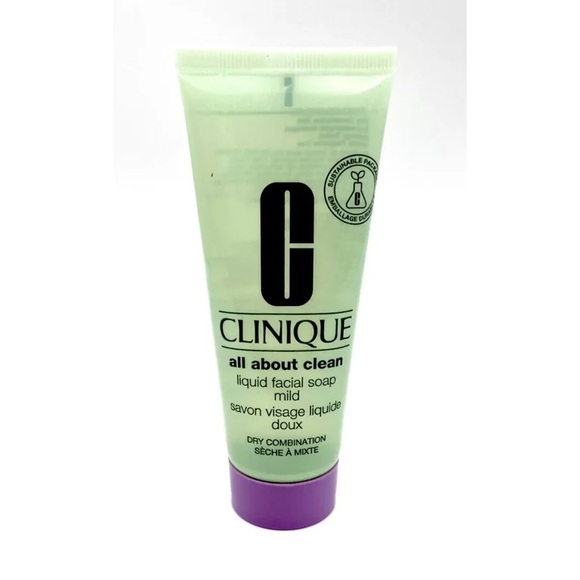 Clinique - All About Clean Liquid Facial Soap ‘Mild’ | Dry Combo Skin - 2.5oz - Picture 5 of 12